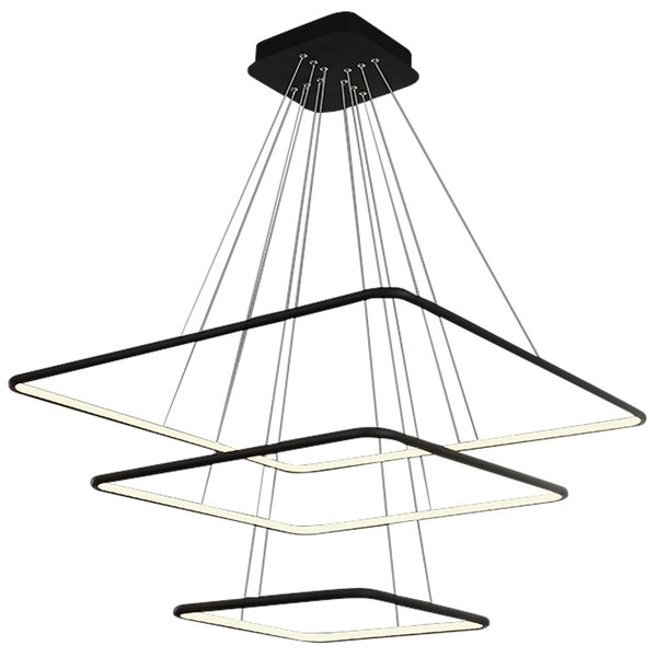 Závesné LED svietidlo Nix, 3x LED 117w, 3000k, b