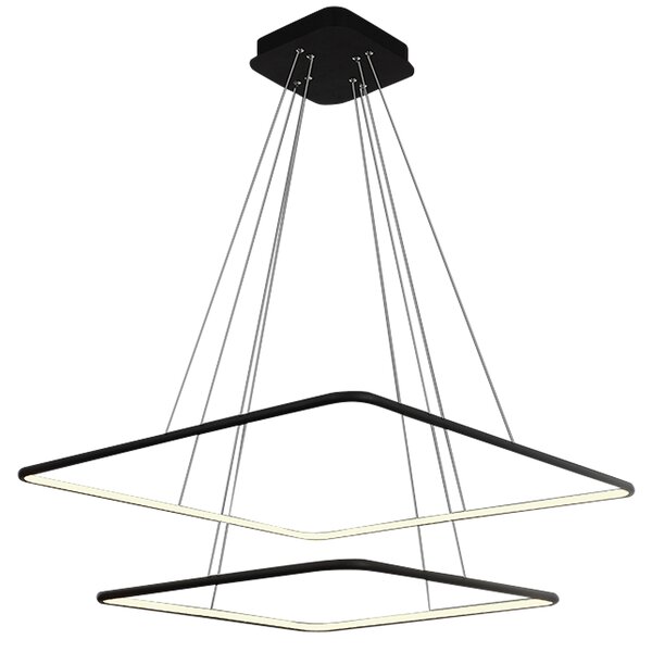 Závesné LED svietidlo Nix, 2x LED 50w, 3000k, b