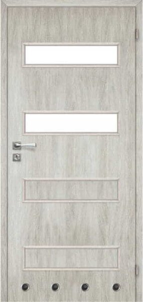 Interiérové dvere pravé dub strieborný milano 70cm