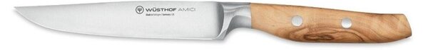Wüsthof Wüsthof - Kuchynský nôž steakový AMICI 12 cm olivové drevo GG381 + záruka 3 roky zadarmo