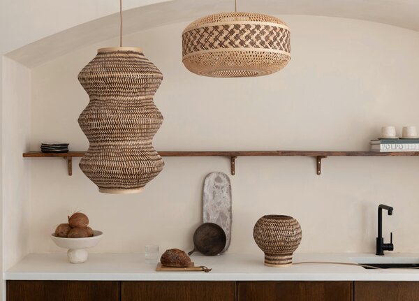 STOLNÁ LAMPA, nožný spínač, E27, 25/27 cm Good & Mojo - Online Only bytové doplnky, Online Only