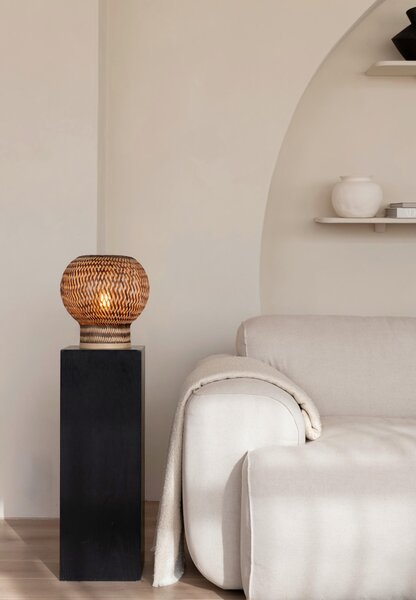 STOLNÁ LAMPA, nožný spínač, E27, 25/27 cm Good & Mojo - Online Only bytové doplnky, Online Only