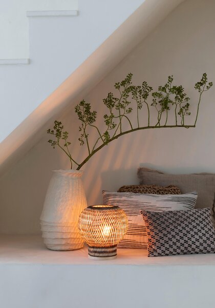 STOLNÁ LAMPA, nožný spínač, E27, 25/27 cm Good & Mojo - Online Only bytové doplnky, Online Only