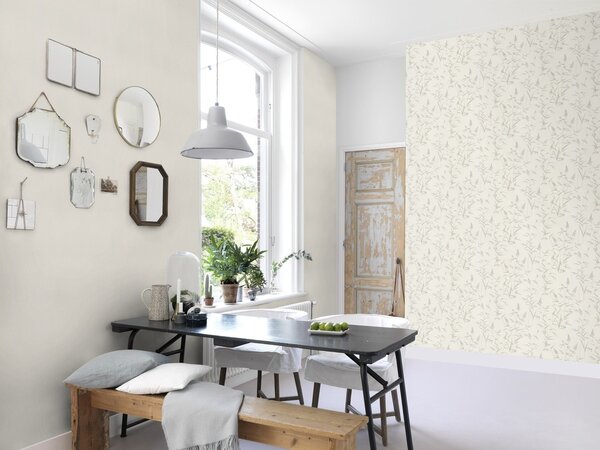RASCH | Vliesová tapeta na stenu Deco Style 312362 | 0,53 x 10,05 m | béžová