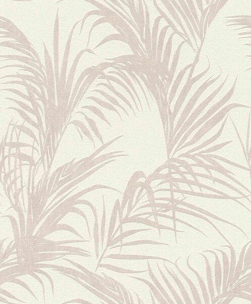 RASCH | Vliesová tapeta na stenu Deco Style 314007 | 0,53 x 10,05 m | krémová, ružová