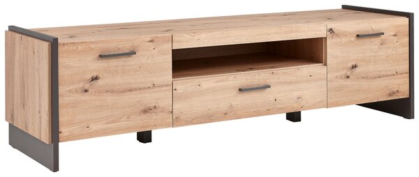 SKRINKA POD TV, dub artisan, 187/51/41 cm Hom`in - TV nábytok