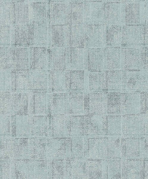 RASCH | Vliesová tapeta na stenu Deco Style 314724 | 0,53 x 10,05 m | modrá, šedá, biela