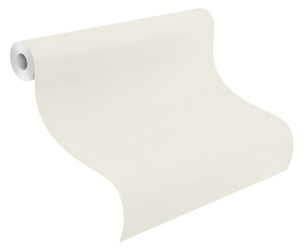 RASCH | Vliesová tapeta na stenu Deco Style 312324 | 0,53 x 10,05 m | biela