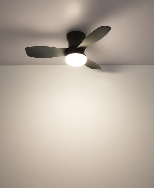 Globo 3669 LED ventilátor s osvetlením IRWIN | 15W integrovaný LED zdroj | 1000lm | 2700-6500K | ventilátor