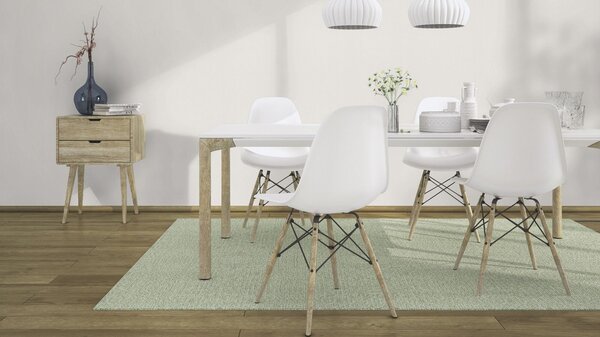 RASCH | Vliesová tapeta na stenu Deco Style 415346 | 0,53 x 10,05 m | biela