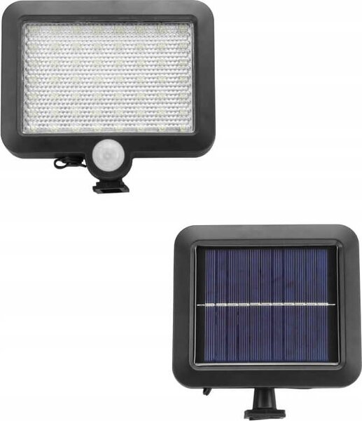 3W solárny reflektor LED so senzorom pohybu a súmraku