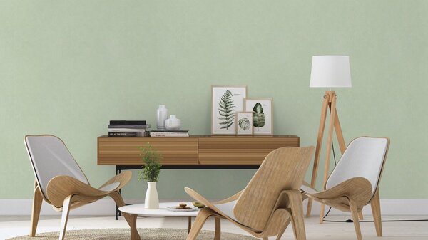 RASCH | Vliesová tapeta na stenu Deco Style 415377 | 0,53 x 10,05 m | zelená