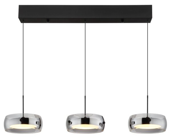 Globo 16058-3 LED závesné stropné svietidlo LIVION | 30W integrovaný LED zdroj | 2400lm | 3000K