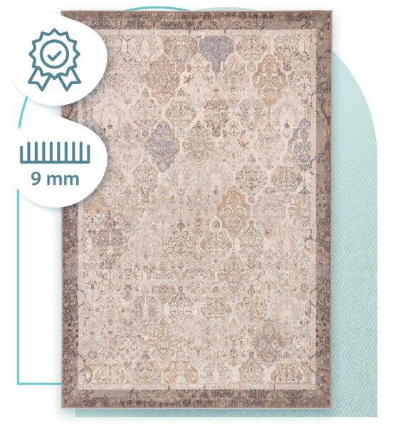 Koberec Dywilan Moon Kain strieborný