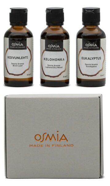 Set vôní do sauny Osmia Classics 3x50ml / darčekový box