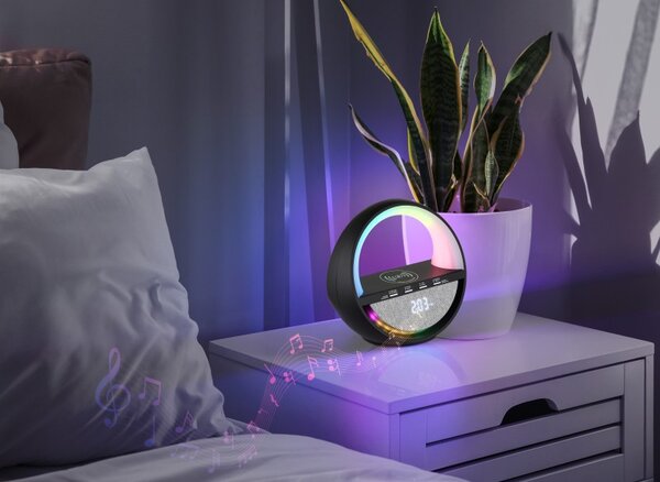 Globo 39907S LED stolná lampička SOUNDRA | 4W integrovaný LED zdroj | vypínač
