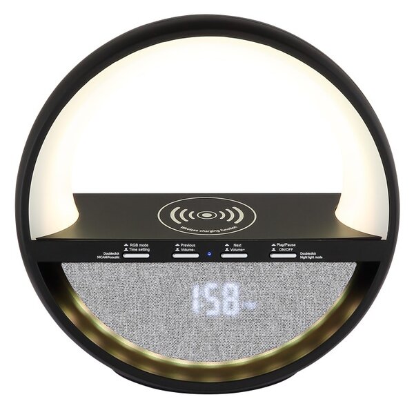 Globo 39907S LED stolná lampička SOUNDRA | 4W integrovaný LED zdroj | vypínač