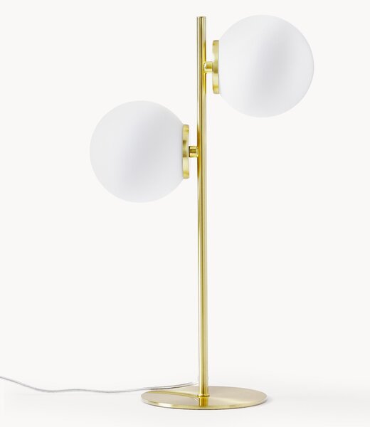 Stojacia lampa z opálového skla Atlanta