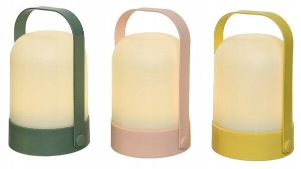 Záhradná lampa s rukoväťou 18 cm