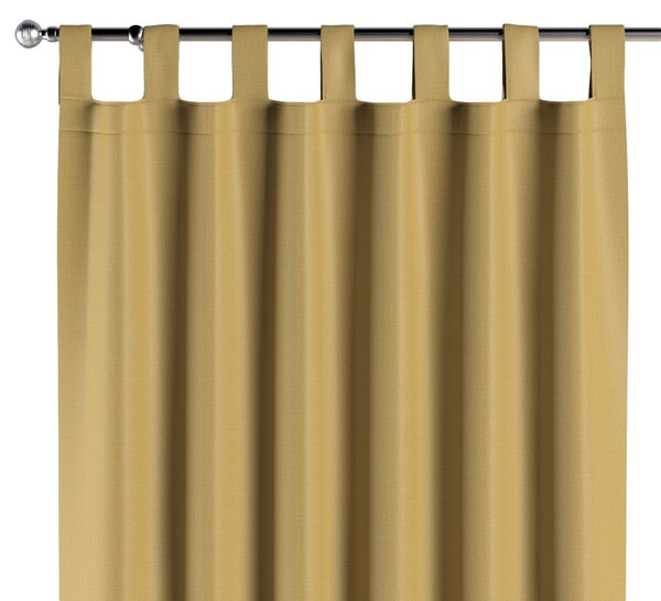 Záves na pútkach farba produktu žltá látka zapletaná, zatemňovacia