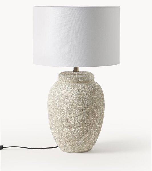 Veľká stolová lampa's keramickým podstavcom Bodhi