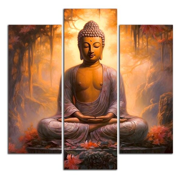Obraz na stenu Buddha pod stromom