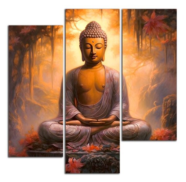 Obraz na stenu Buddha pod stromom