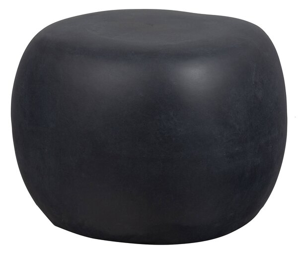 MUZZA Konferenčný stolík Pebble 50 x 50 cm antracit