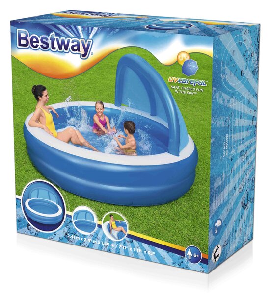 Bestway Nafukovací bazén 185 x 180 x 53 cm 54337