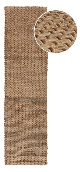 Jutový koberec v prírodnej farbe 60x150 cm Sol - Flair Rugs