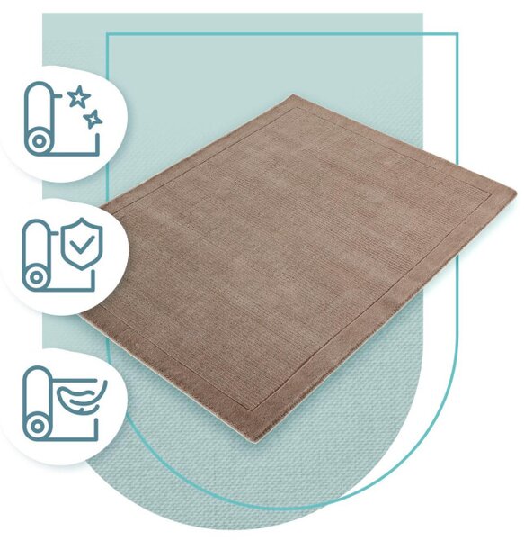Koberec York Handloom Taupe