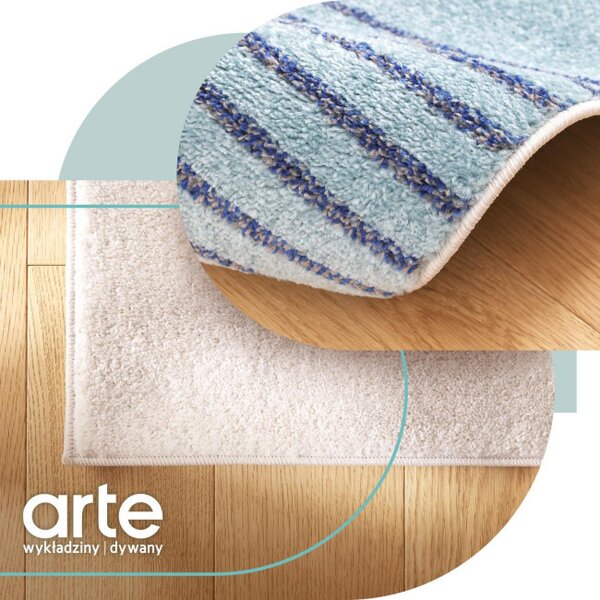 Koberec Muse MU15 modrý Retro