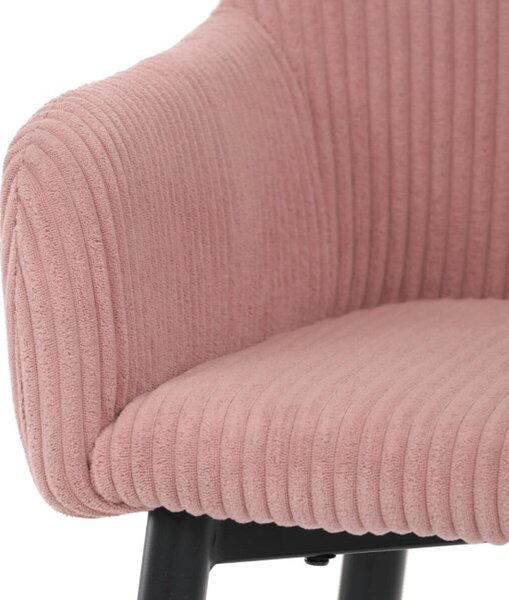 Barová stolička ružová AUB-V4009 PINK6