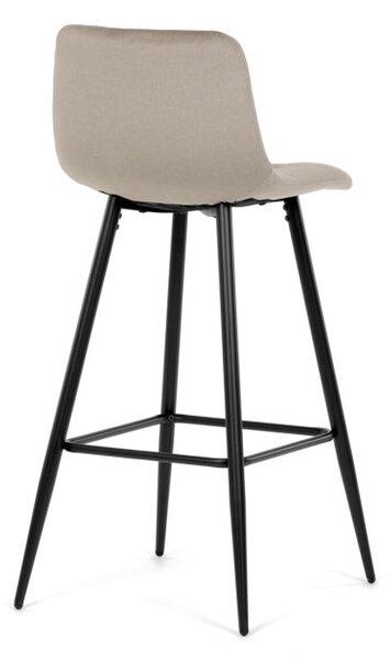 Barová stolička zamatová, hnedá AUB-X7015 CAP2