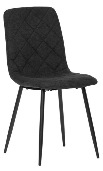Jedálenská stolička čierna CT-283 BK2