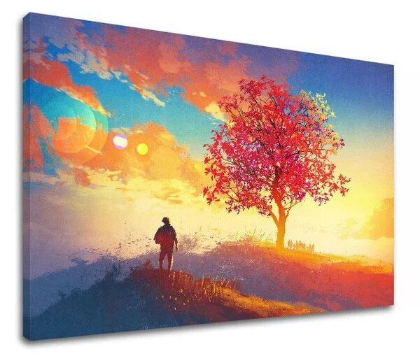 Obraz na stenu ZÁPAD SLNKA_048-11 Zľava 60 % 80x120 cm