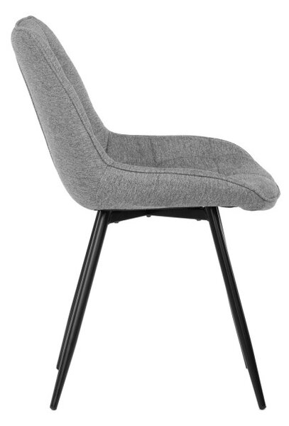 Jedálenská stolička sivá CT-395 SIL2