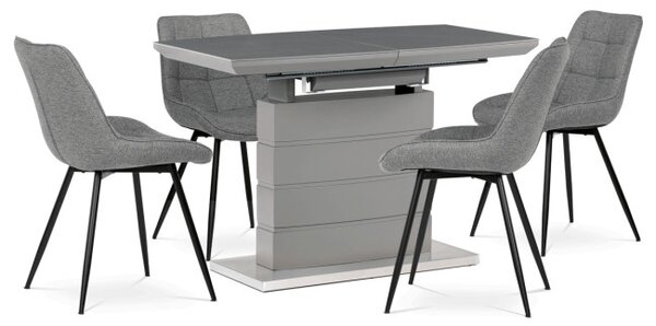 Jedálenská stolička sivá CT-395 SIL2