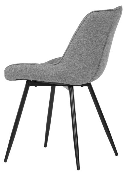 Jedálenská stolička sivá CT-395 SIL2