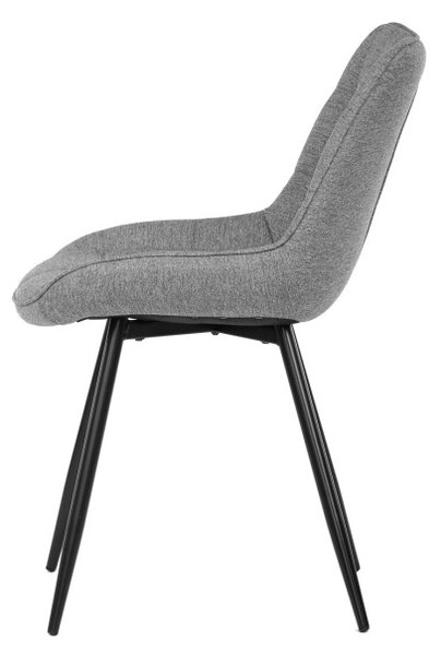 Jedálenská stolička sivá CT-395 SIL2