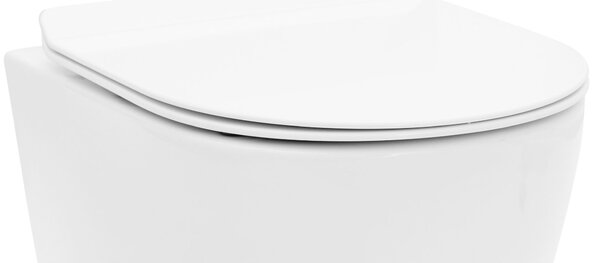 WC sedátko UF DUROPLAST FLAT- biele