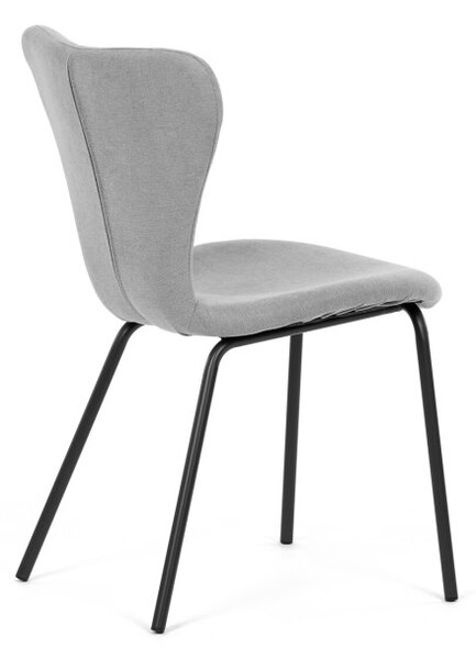 Jedálenská stolička strieborná CT-S8010 SIL2