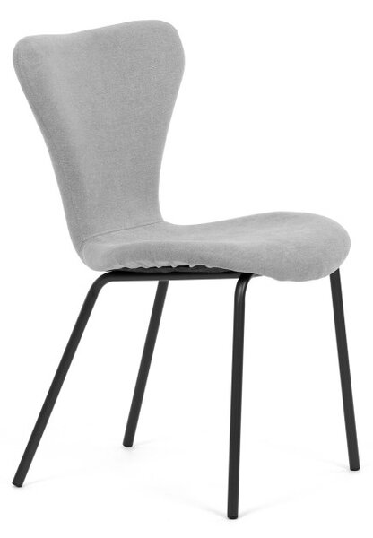 Jedálenská stolička strieborná CT-S8010 SIL2
