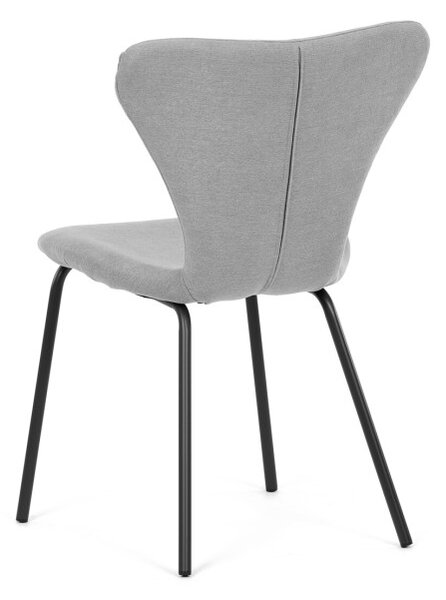 Jedálenská stolička strieborná CT-S8010 SIL2