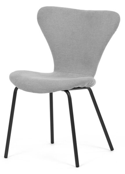 Jedálenská stolička strieborná CT-S8010 SIL2
