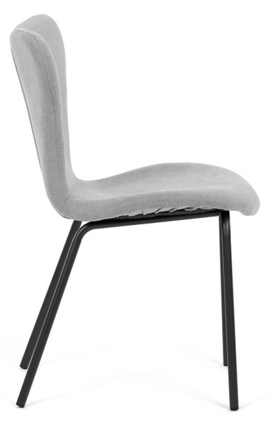 Jedálenská stolička strieborná CT-S8010 SIL2