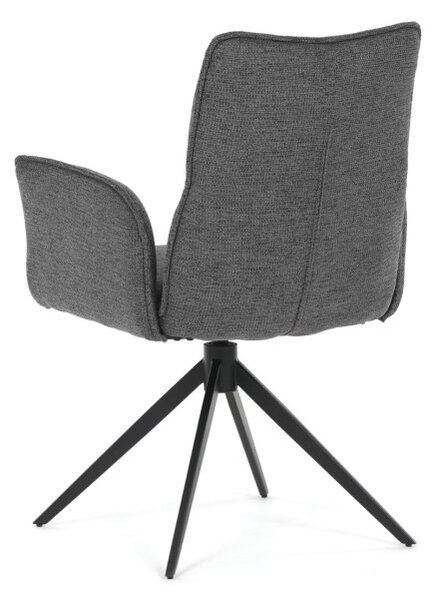 Jedálenská stolička sivá DCH-D1328 GREY2