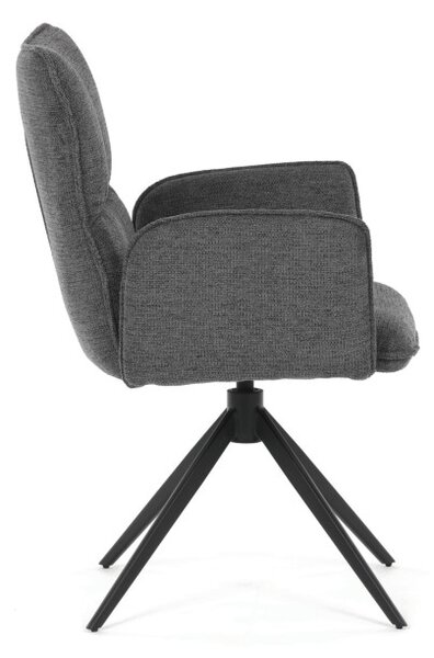 Jedálenská stolička sivá DCH-D1328 GREY2