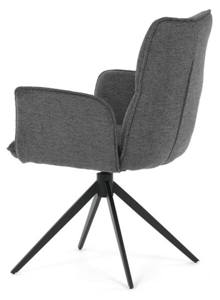 Jedálenská stolička sivá DCH-D1328 GREY2