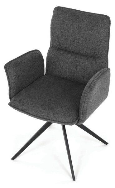 Jedálenská stolička sivá DCH-D1328 GREY2